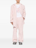 Martine Rose towelling-finish wrap cotton blazer