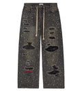 Vale Forever Iced Out Denim Pants — Black